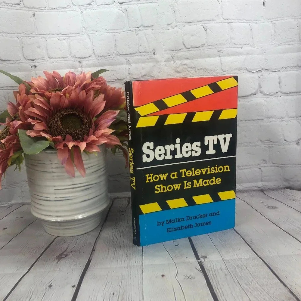 vintage book series TV how a television show is made 1983
